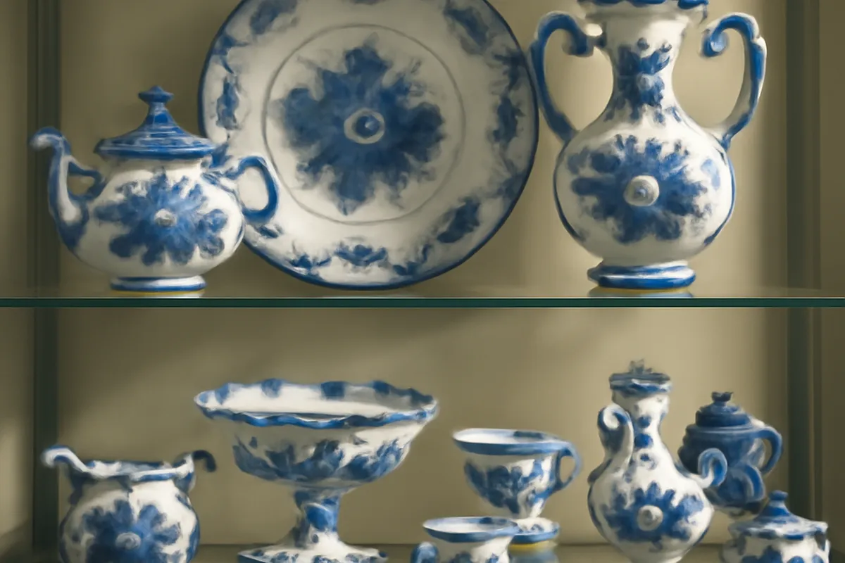 Guide du collectionneur de porcelaine Gzhel