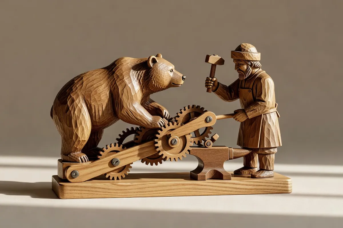 Jouets de Bogorodskoïe : la magie du bois sculpté russe