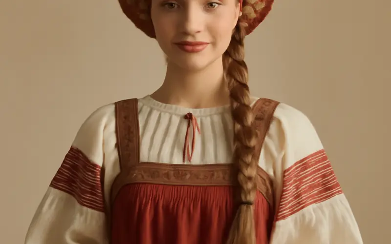 Sarafan russe dans la mode contemporaine et les spectacles folkloriques